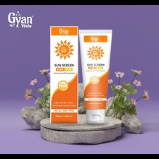 Gyan Veda Ultra-Light Sun Screen with Advanced Protection